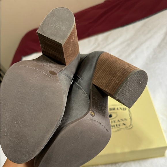 Lucky brand heeled booties, 9 - Picture 3 of 8